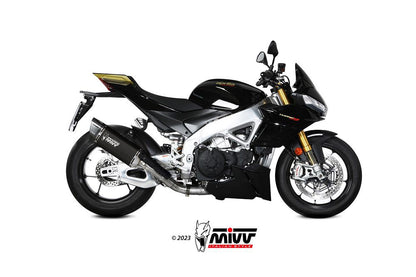 Mivv Sr-1 Black Titanium Demper (Euro 5) Aprilia Tuono V4 1100 / Rsv4 '21-