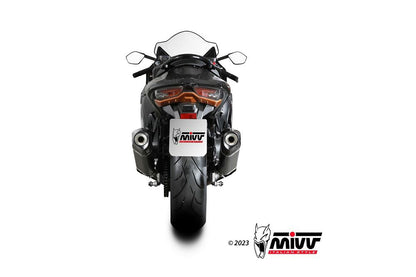 Mivv Speed Edge Titanium Black Dempers (Set Van 2) Suzuki Gsx-R1300 Hayabusa '21-