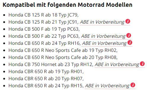 Verstelbare Flex Voetsteunen Achterzijde 33Mm Diverse Honda Modellen