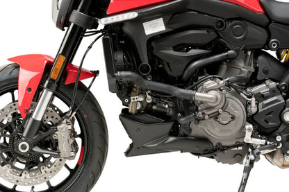 Motorspoiler Puig mat zwart Ducati Monster 937 / SP '23-