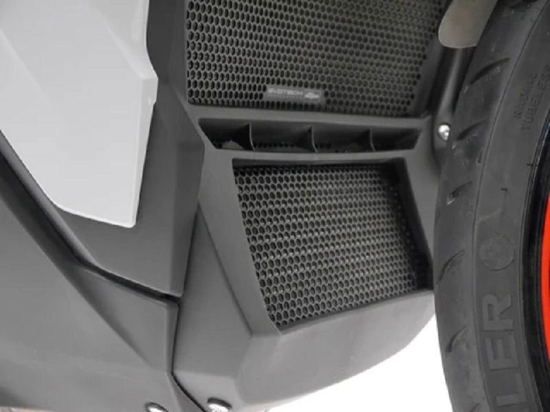 Radiator/Oliekoeler Cover Set Zwart Evotech Performance Bmw S1000Xr '24-