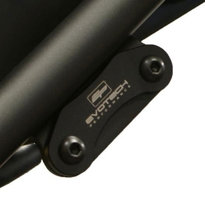 Afdekplaatjes duo voetsteunen Evotech Performance Yamaha MT-09 Street Rally '15-16