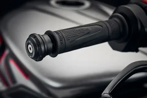 Bar ends (set) zwart Evotech Performance Triumph Speed Twin 900 '23-24 (zonder bar end spiegels)