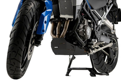 Carterplaat Zwart Aluminium Puig Triumph Tiger 900 Modellen