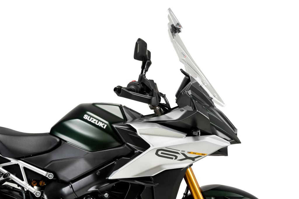 Vervangingsruit Touring Met Opzetruitje Transparant Puig Suzuki Gsx-S1000Gx '24-