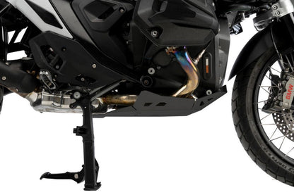 Carterplaat Zwart Aluminium Puig Bmw R1300Gs '23-