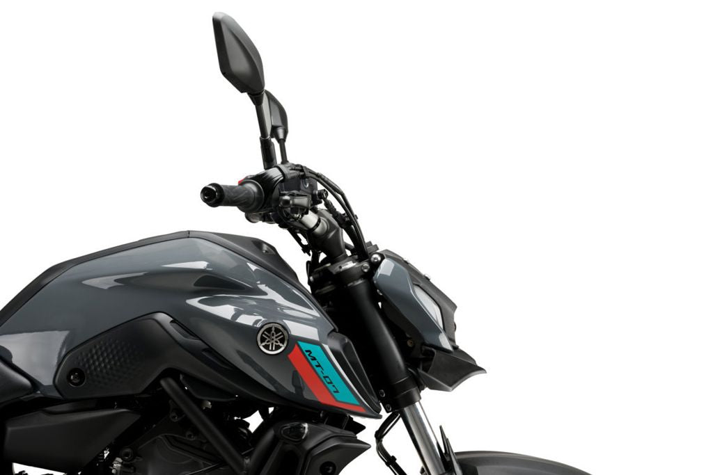 Puig Naked Front Spoiler - Yamaha MT-07 2021-2024 - Carbon Look / Mat Zwart