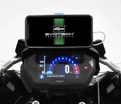Navigatiesteun voor Quad Lock Evotech Performance Triumph Tiger 1200 XC '18-21