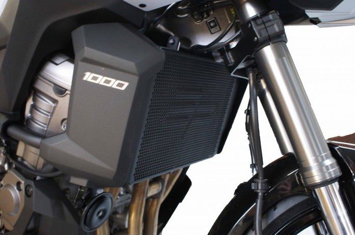 Radiatorcover Zwart Evotech Performance Kawasaki Versys 1000 '15-16