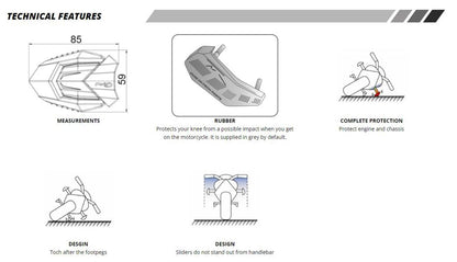 Sliders Puig Model R19 Kawasaki Versys 650 '15-