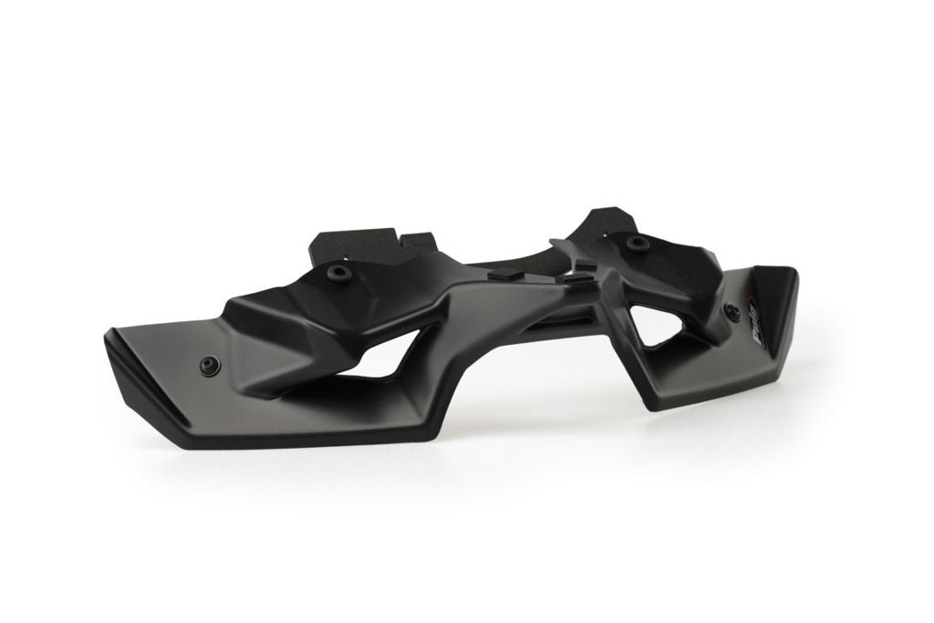 Puig Naked Front Spoiler - Kawasaki Z900 2020-2024 | Z900E (70kw) 2021-2024 | Z900SE 2022-2024 - Carbon Look / Mat Zwart