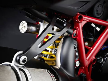 Uitlaatsteun zwart Evotech Performance Ducati Streetfighter 1098 '09-13