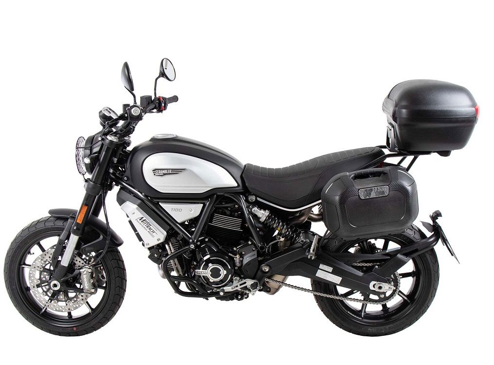 Topdrager Zwart Easyrack Hepco&Becker Ducati Scrambler 1100 Dark Pro '21-