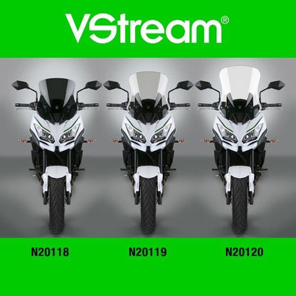 Vervangingsruit National Cycle Vstream Touring Transparant Kawasaki Versys 650 '17-'21/1000 '17-'18