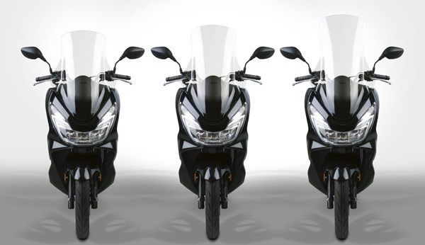 Vervangingsruit National Cycle Tall Touring Transparant Honda Pcx150 '15-17