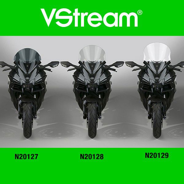 Vervangingsruit National Cycle Sport Donker Getint Kawasaki Ninja H2 Sx ’18-