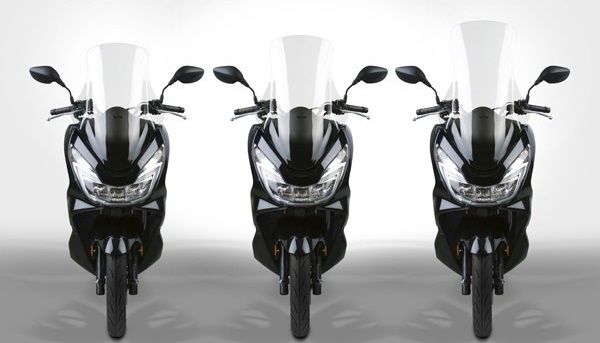 Vervangingsruit National Cycle Extra Tall Touring Transparant Honda Pcx150 '15-17