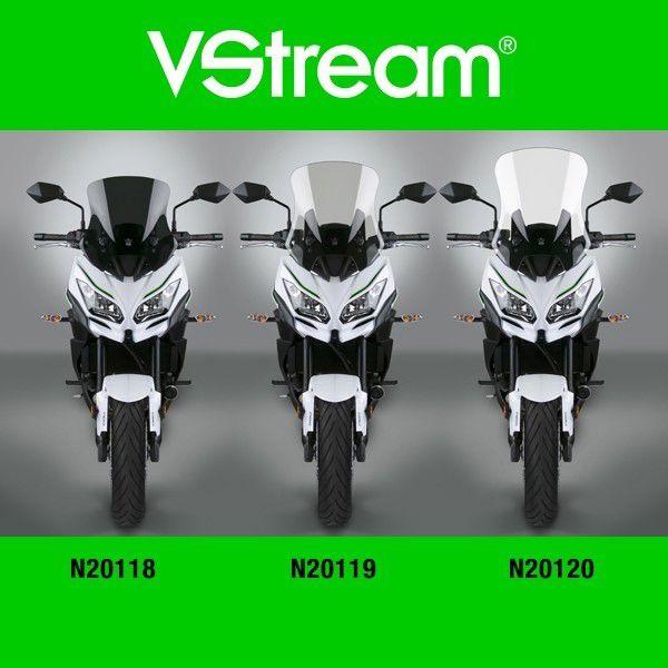 Vervangingsruit National Cycle Vstream Sport Touring Licht Getint Kawasaki Versys 650 '17-'21/1000 '17-'18