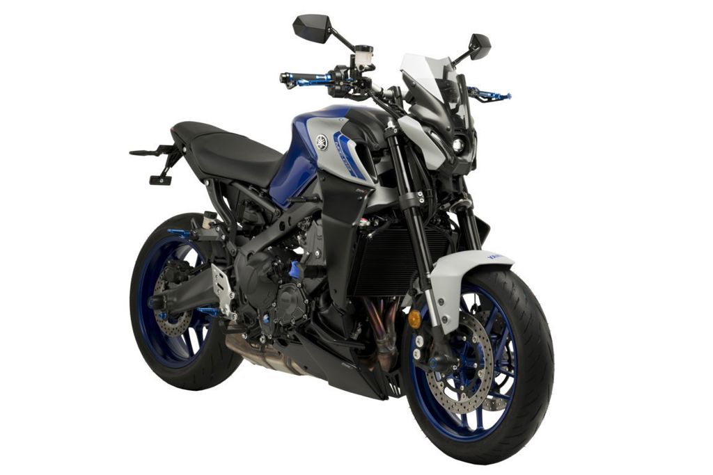 Puig Downforce Zijspoilers - Yamaha MT-09 2021-2023 | MT-09 SP 2021-2023 - Zwart / Rood en meer