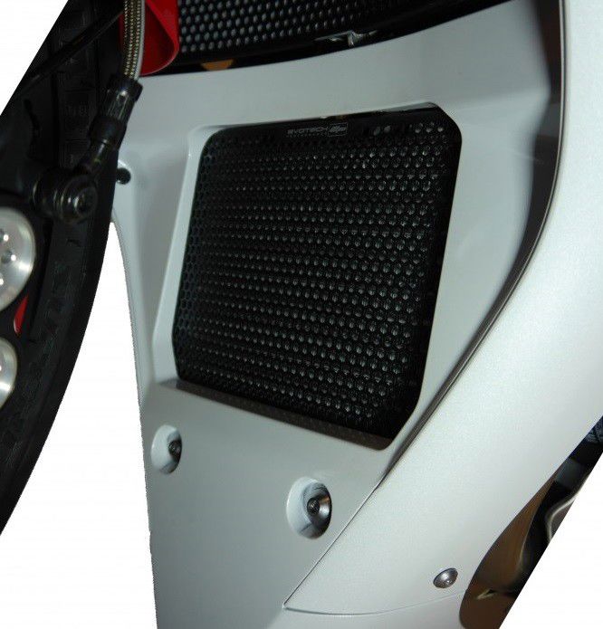 Radiatorcover Set Zwart Evotech Performance Yamaha R1 '20-