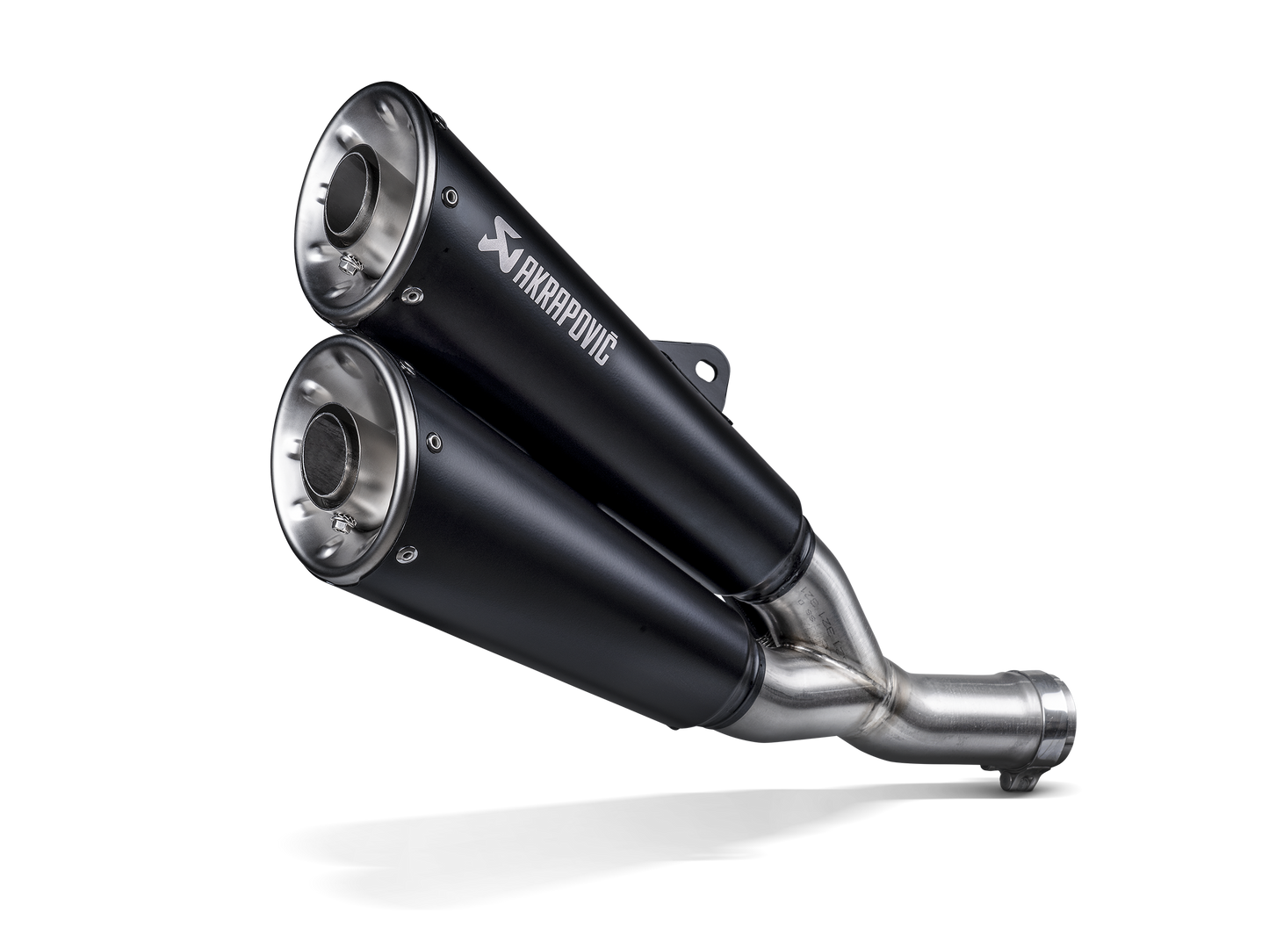 Akrapovič Uitlaat - Ducati Scrambler Urban Motard/Nightshift/Icon/Icon Dark/Desert Sled 2021-2022 - Slip-On Line (SS) - Motor Accessoires