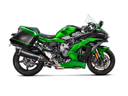 Akrapovič Uitlaat - Kawasaki Ninja H2 SX 2018-2020 - Slip-On Line (Titanium)