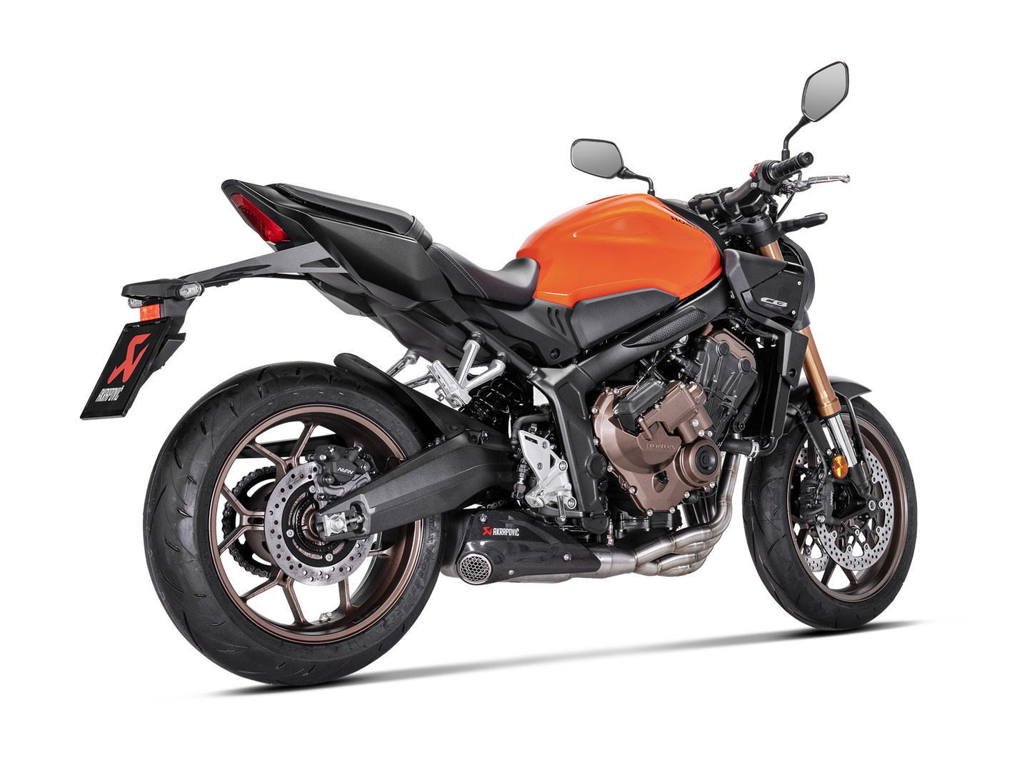 Akrapovič Uitlaat - Honda CB650R 2019-2026 | CBR650R 2019-2026 - Racing Line (SS) - Motor Accessoires