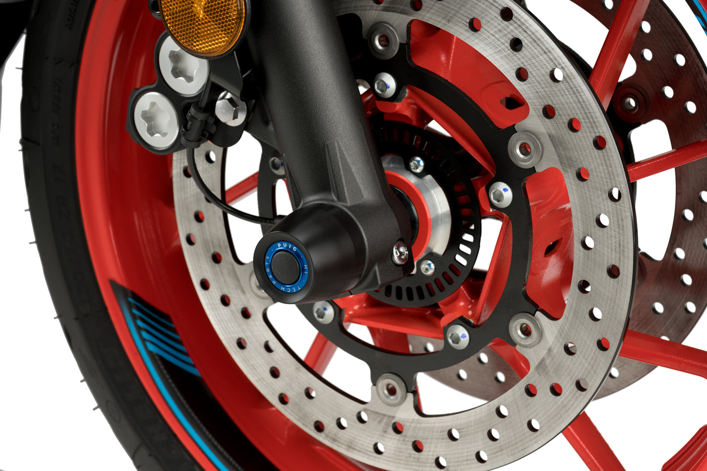 Puig PHB19 Voorvorkprotector – Bescherming &amp; Racing Look voor je Motor voor Yamaha XSR700 & MT-07