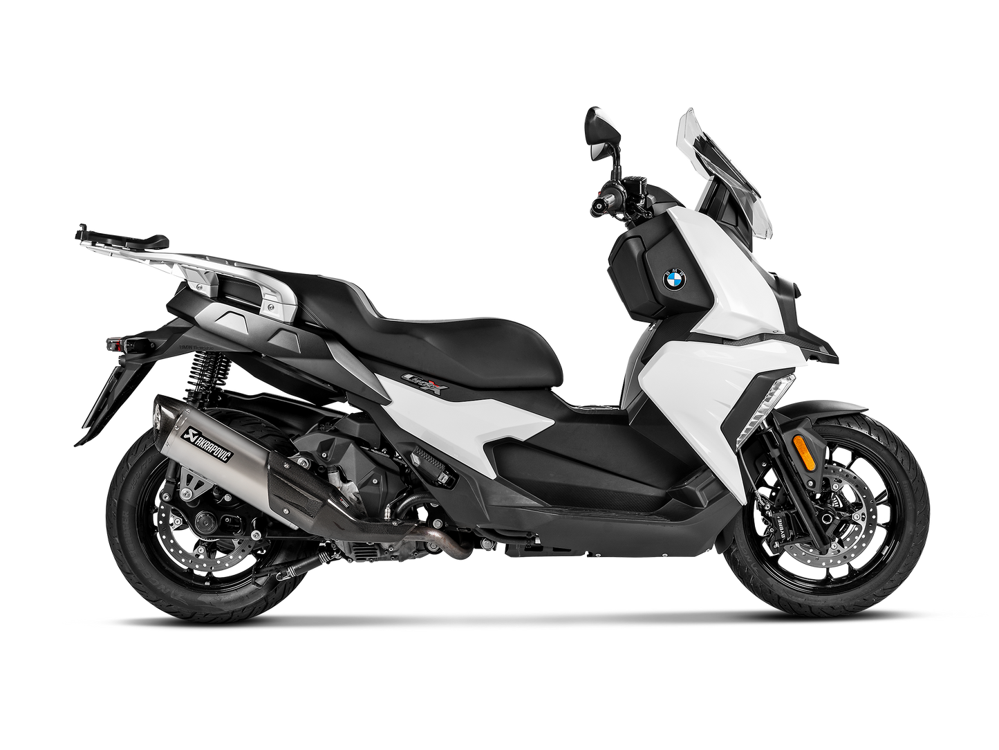 Akrapovič Uitlaat - BMW C 400 X / GT 2018-2020 - Slip-On Line (Titanium) - Motor Accessoires