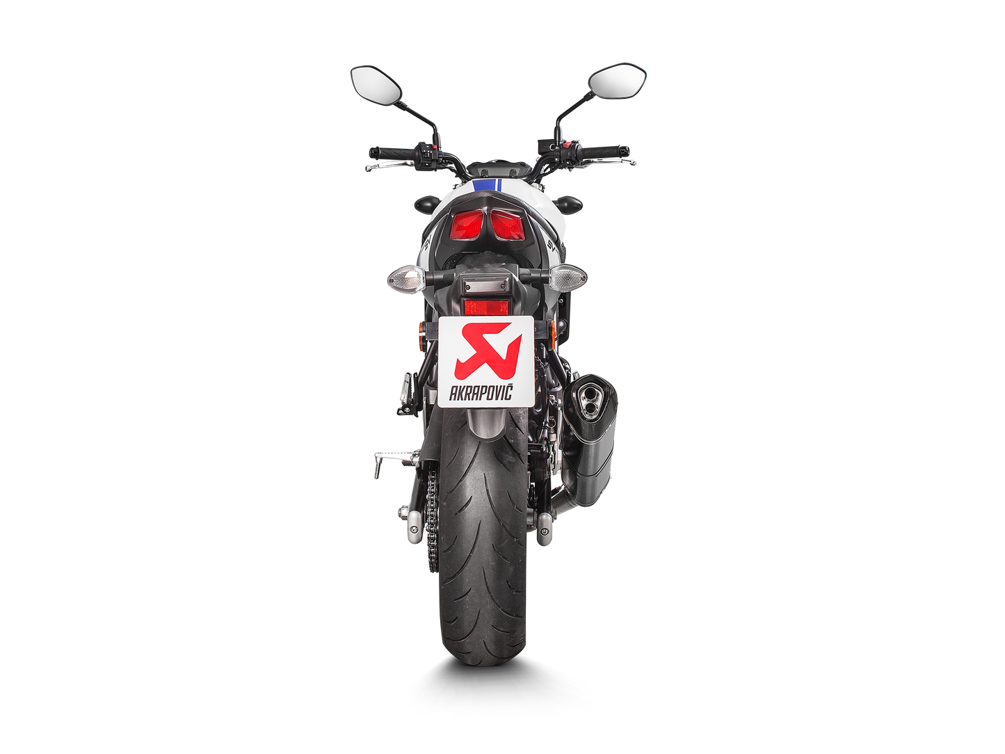 Akrapovič Uitlaat - Suzuki SV 650 2016-2024 & meer - Slip-On Line (Carbon)