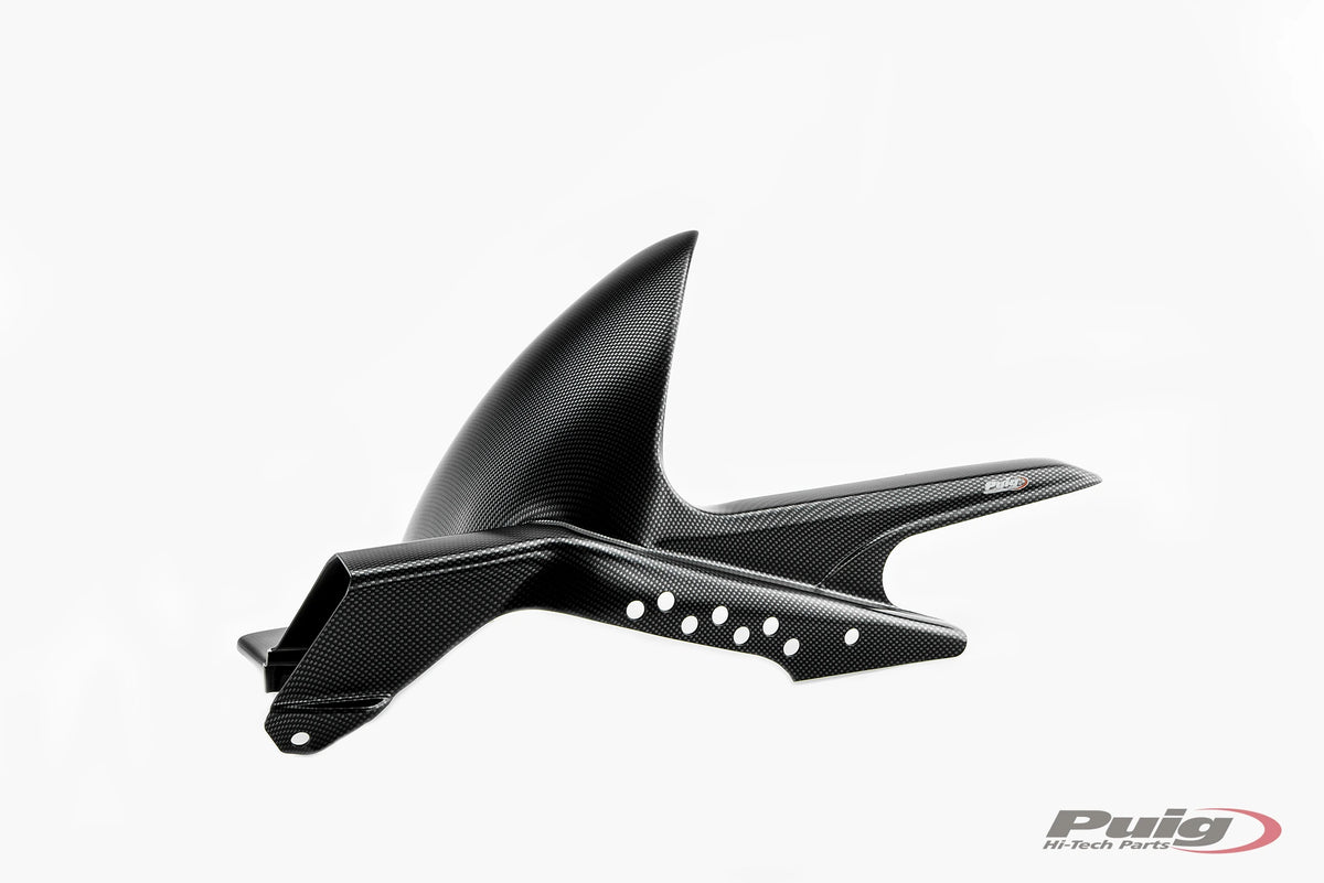 Puig Achterspatbord - Honda CB500F 2019-2023 | CB500X 2019-2021 | CBR500R 2019-2021 - Carbon Look / Mat Zwart