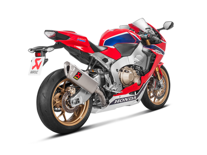 Akrapovič Uitlaat - Honda CBR1000RR 2017-2019 | CBR1000RR ABS 2017-2019 | CBR1000RR SP / SP2 2017-2019 - Racing Line (Titanium) - Motor Accessoires