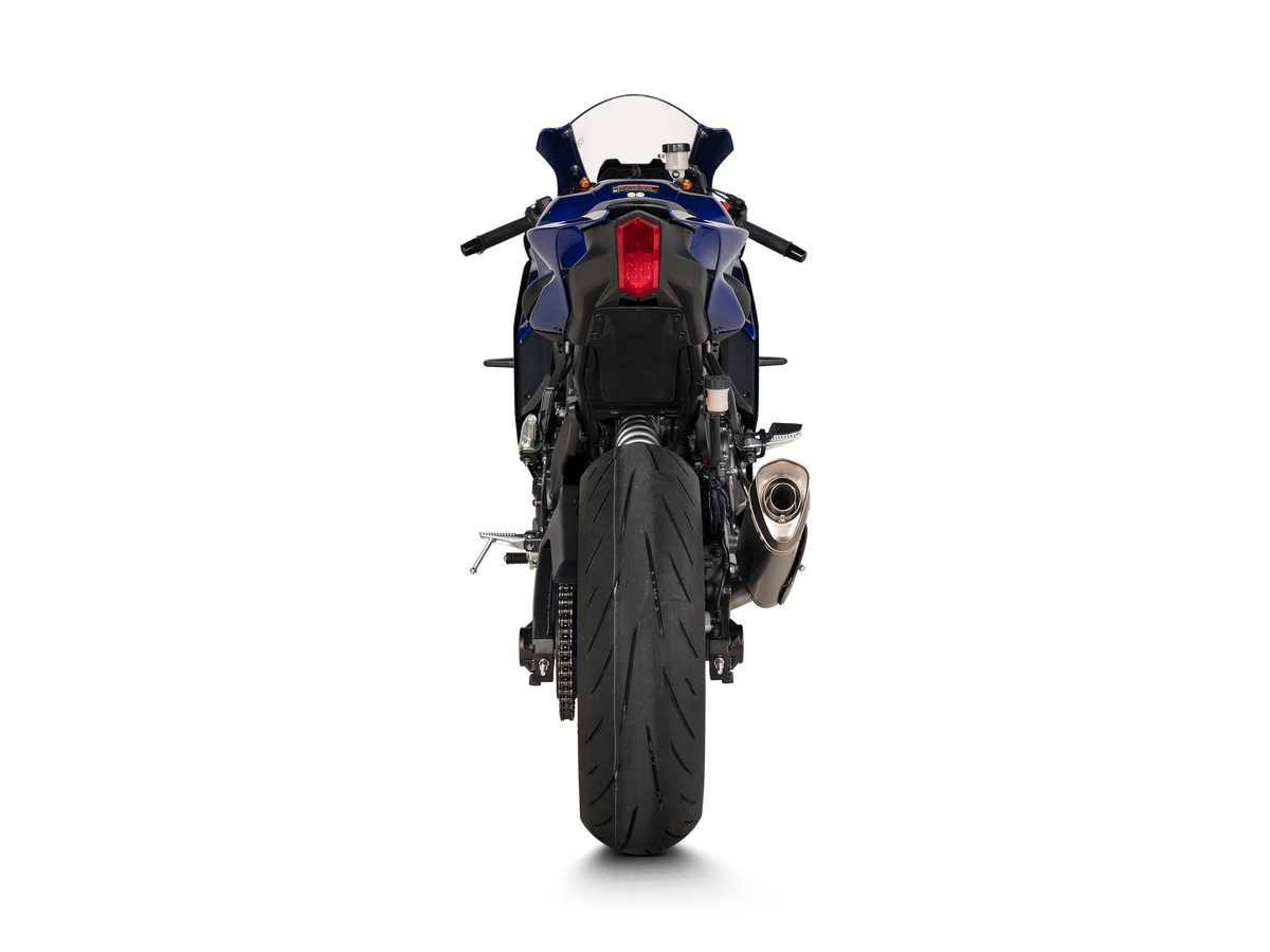 Akrapovič Uitlaat - Yamaha R7 2021-2025 - Racing Line (Titanium)