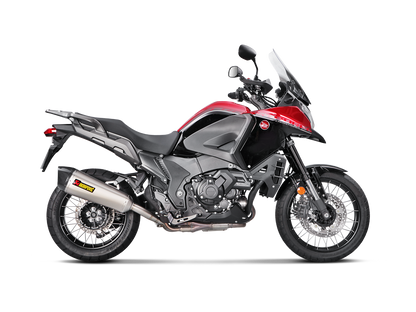 Akrapovič Uitlaat - Honda VFR1200X Crosstourer 2016-2020 - Slip-On Line (Titanium) - Motor Accessoires