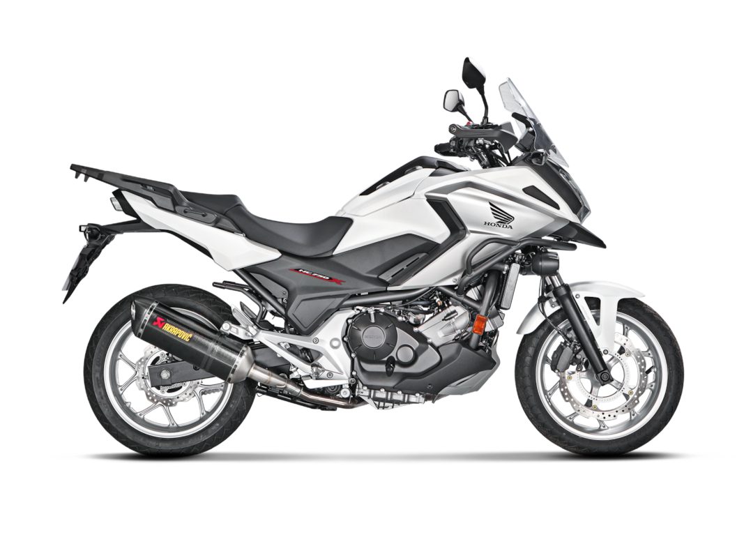 Akrapovic Uitlaat - Motor Accessoires - Honda NC700 / NC750X - 2012 t/m 2020 - Slip-On Line (SS)