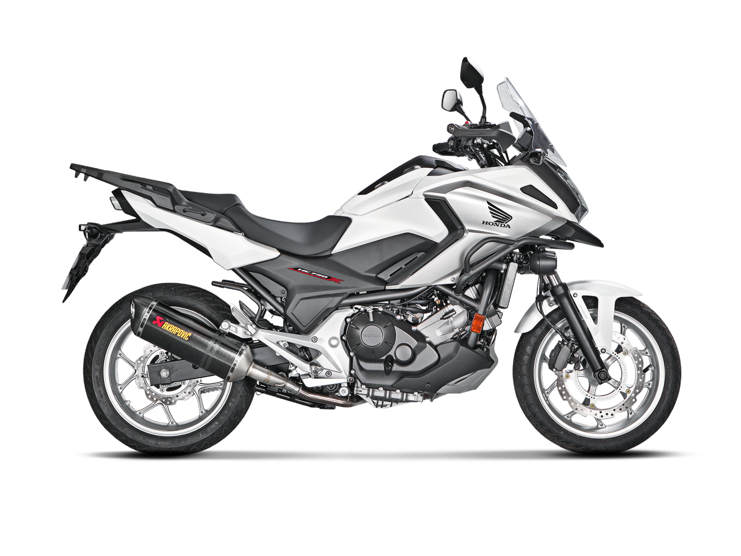 Akrapovič Uitlaat - Honda Integra 2012-2020 | NC700 / NC750S 2012-2020 | NC700/ NC750X 2012-2020 - Slip-On Line (Carbon) Integra - Motor Accessoires