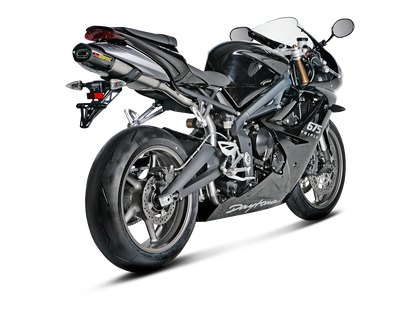 Akrapovič Uitlaat - Triumph Daytona 675 2006-2008 | Daytona 675 2009-2012 | Daytona 675R 2011-2012 - Slip-On Line (Titanium) 06-08 - Motor Accessoires