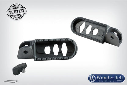 Footrest Lowering Kit - Titanium Bmw R1200Gs Lc/Adventure Wunderlich
