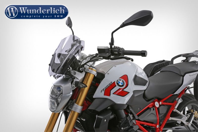 Windscreen R-Marathon Medium Bmw R1200R Lc - Clear Wunderlich