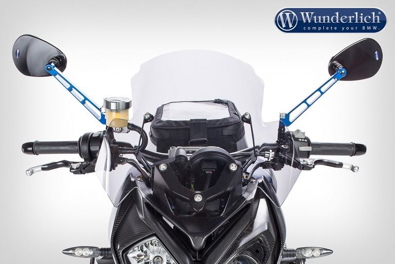 Windscreen Â»Marathonâ« High Bmw S1000R '14-- Clear Wunderlich