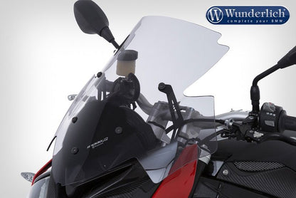 Windscreen Â»Marathonâ« High Bmw S1000R '14-- Smoked Grey Wunderlich