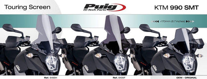 Vervangingsruit touring Puig KTM 990 Supermoto T '09-12