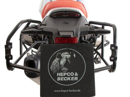 Kofferset Hepco&Becker 'Cutout' Zilver Bmw R12 G/S '25-