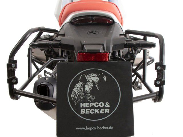 Kofferset Hepco&Becker 'Cutout' Zwart Bmw R12 G/S '25-