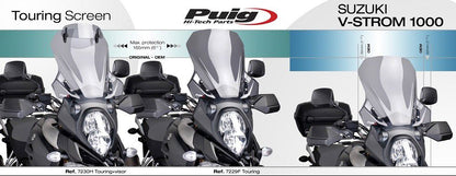 Vervangingsruit Touring Puig Suzuki Dl1000/Xt '14-