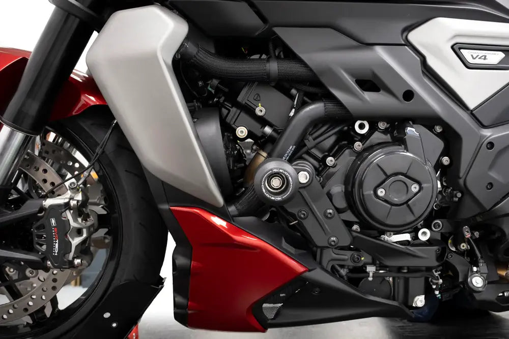 Crash bobbins (Front Mounted) Evotech Performance Ducati X-Diavel V4 '25-