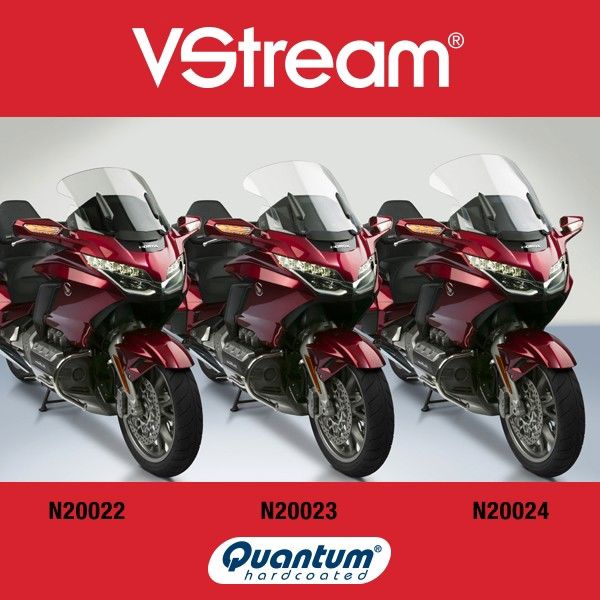 Vervangingsruit National Cycle Vstream Low Licht Getint Honda Gl1800 '18-