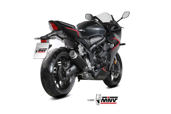 Mivv Rvs Systeem Met Gp Pro Carbon Honda Cbr650R '24-