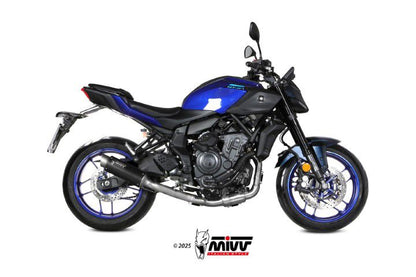 Mivv 2-1 Systeem Met Gp Pro Carbon Yamaha Mt-07 '25- Goedgekeurd