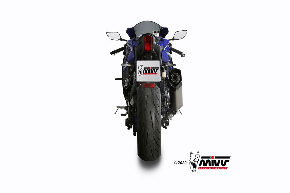 Mivv Compleet Systeem Met Sr-1 Titanium Demper Voor De Yamaha R7 '22-